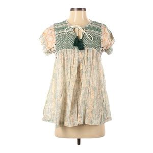 Rachel‎ Roy Boho Peasant top sz S NWT